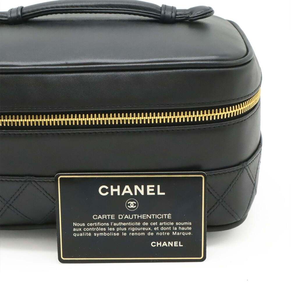 CHANEL Black Leather Pouch - Picture 10 of 10